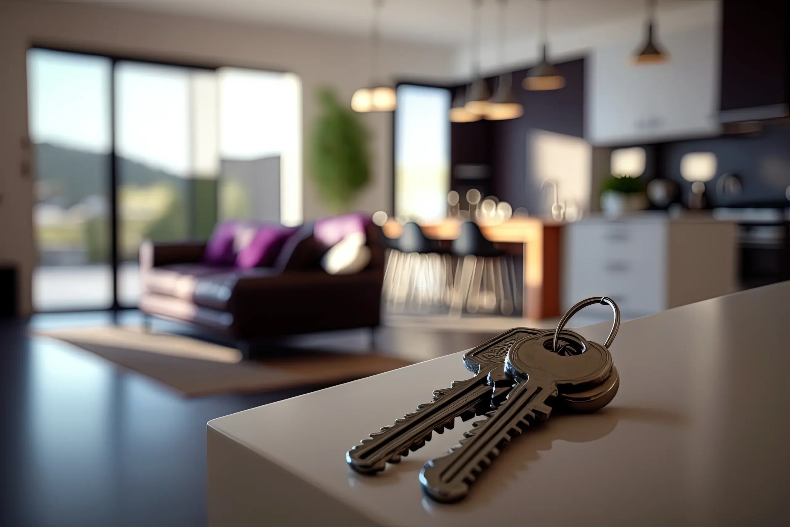 a set of ornate keys on a table