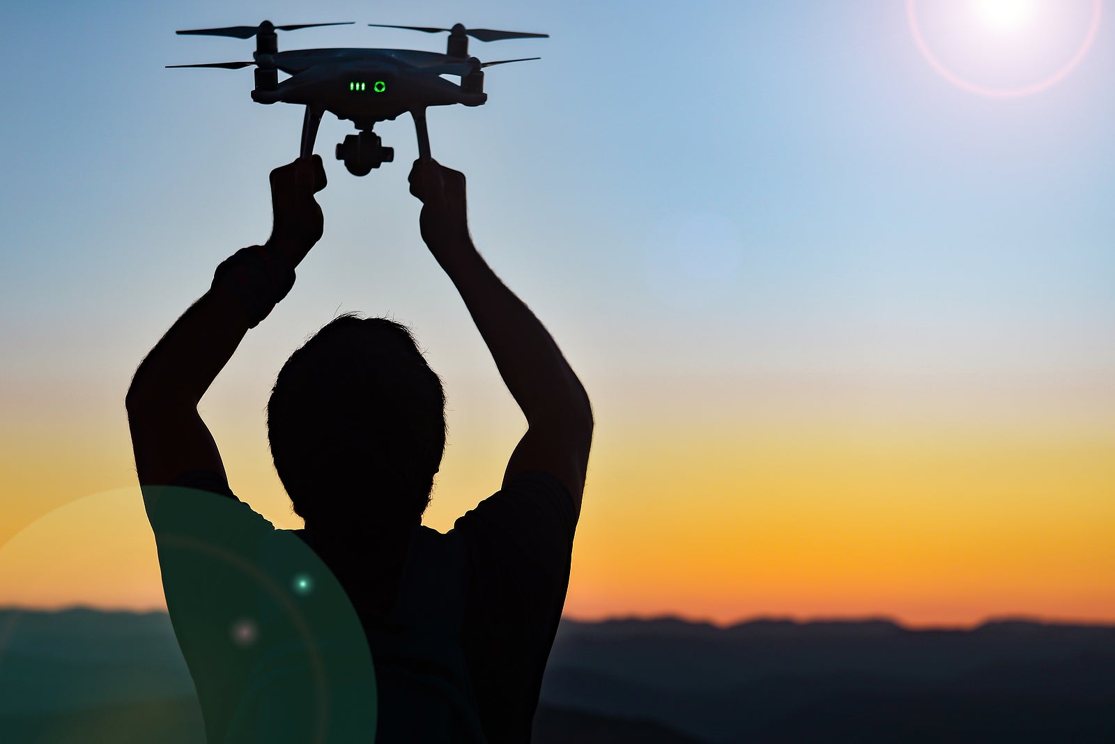 drone usage, detailed training and commercial use principles